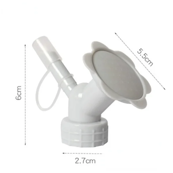 2In1 Watering Sprinkler Water Bottle Plastic Sprinkler Nozzle Flower Waterer Supplie Garden Tool Portable Household Potted Plant