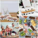 50pcs cake Box Foil Loaf Pan Homemade Cake Bake Mold of Home Shop Baking Wedding Party Cheesy Cheese Bread Container Dessert Box