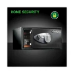 Electronic Lock Security Safe, 1 Cu Ft, 16.94w X 14.56d X 8.88h, Black