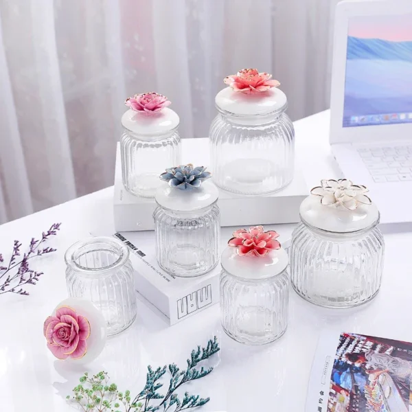 Good-looking Glass Jar With Lid 640ml Hermetic Containers for Food Storage Pots Kitchen Item Sealed Container Airtight Home