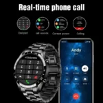 LIGE 2024 Smart Watch Men Full Circle Touch Screen Bluetooth Call Men Smartwatch Waterproof Sport Activity Fitness Watch Box