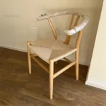 Nordic Solid Wood Dining Chairs Home Kitchen Furniture Modern Chinese Tea Room Chair Leisure Balcony Back Chairs Study Armchair