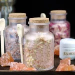 Original Himalayan Bath Salt 260g/bottle Dried Rose Red Salt for Foot Bath Salt Sand Aromatherapy