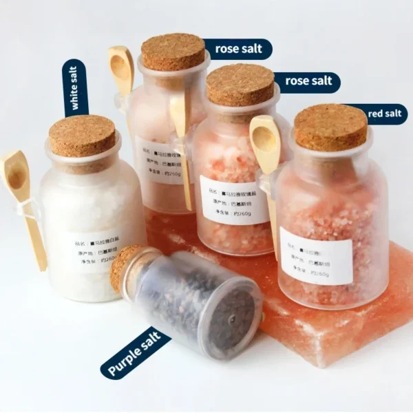 Original Himalayan Bath Salt 260g/bottle Dried Rose Red Salt for Foot Bath Salt Sand Aromatherapy