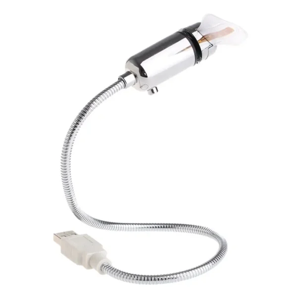 Rechargeable Usb Mini Fan With Time Temperature Display And Led Light Cool Gadget Holiday Gifts Gadgets Electronic Computer Part