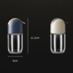 Seasoning Jar Salt Sugar Jar Fetish Sprinkling Seasoning Bottle Portable Desktop Household Kitchen Seasoning Bottle spice set