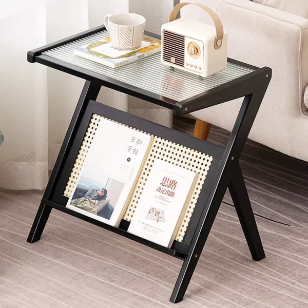 Small Tea Table Cabinet Room Mobile Side Coffee Table Living Room Household Tea Cup Set Brewing Furniture Simple Modern