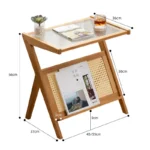 Small Tea Table Cabinet Room Mobile Side Coffee Table Living Room Household Tea Cup Set Brewing Furniture Simple Modern