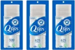 Q-TIPS SWABS Cotton Club ct, 625 Count, (Pack of 3)